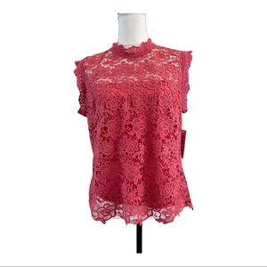 Nanette Lapore - Size L - Cameo Rose Top - NWT!